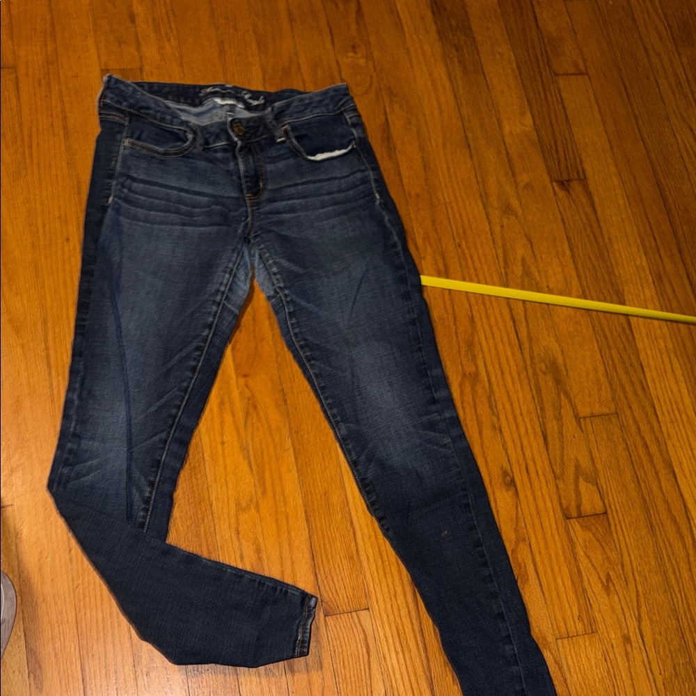 Dark Blue American Eagle Jegging Women's Jeans size 8 Long